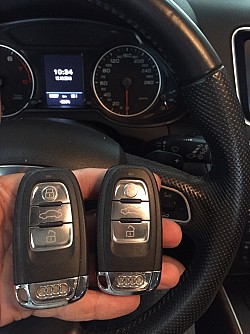 Làm chìa khóa xe Audi